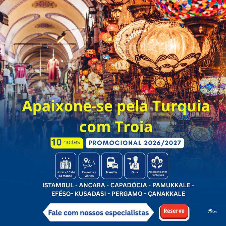APAIXONE-SE PELA TURQUIA COM TROIA 11 DIAS (Q-LTD-PR2)